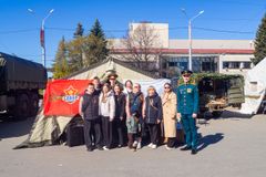 Впервые стоим в военном блоке 