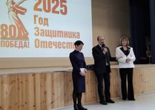 С директором Союза городов воинской славы - И.В.Сунгуровым