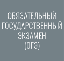 Обязательный государственный экзамен (ОГЭ)