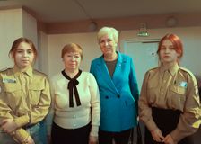 С Н.Д.Волковой и Т.П.Сеппянен